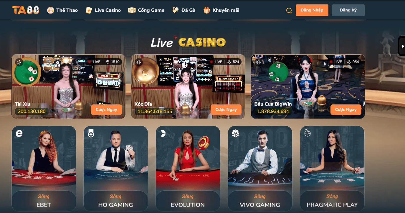 TA88 Cổng Game Cá Cược Dành Cho Những Người Chơi Thông Minh 1 Tổng quát sơ lược về nhà cái TA88
