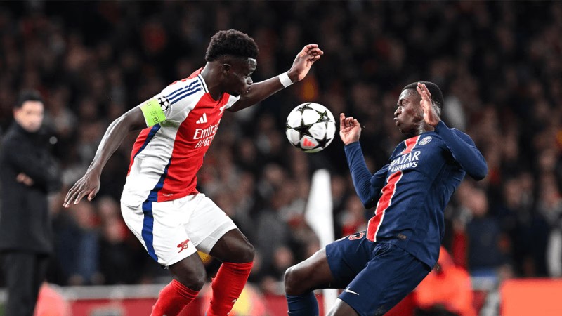 PSG được đánh giá cao hơn Arsenal